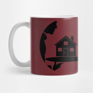 dream house in hand Mug